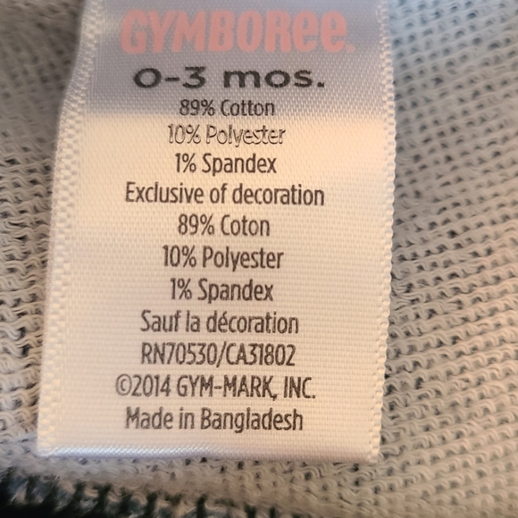 Soft baby denim jacket with frill trim - Picture 3 of 4